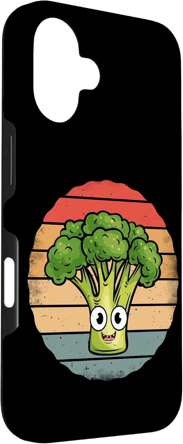 Broccoli, Team Broccoli 16 Broccoli Healthy Vegan Team Vegetables Health Case for iPhone