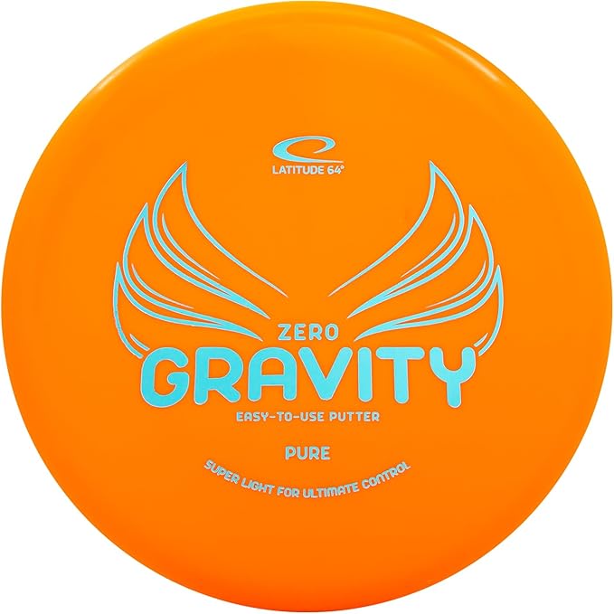 Latitude 64 Gravity Disc Golf Disc Set | 6-Pack Starter Set | Pure, Fuse, Explorer, Saint, Diamond, Bolt | Lightweight, Floating Plastic for Longer Flights | 120-130g (Colors May Vary)