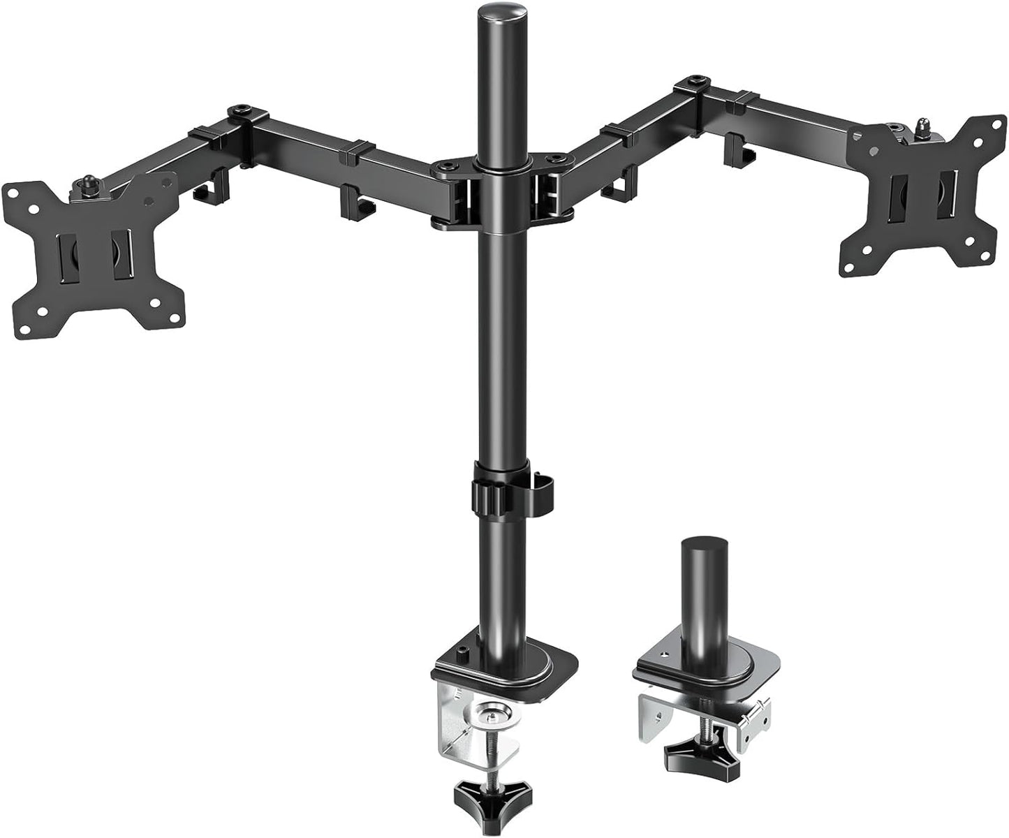 MOUNT PRO 13-32 Inch/17.6lbs 2 75x75/100x100mm Dual Monitor Mount Fits LCD Screen, Computer Monitor Desk Mount