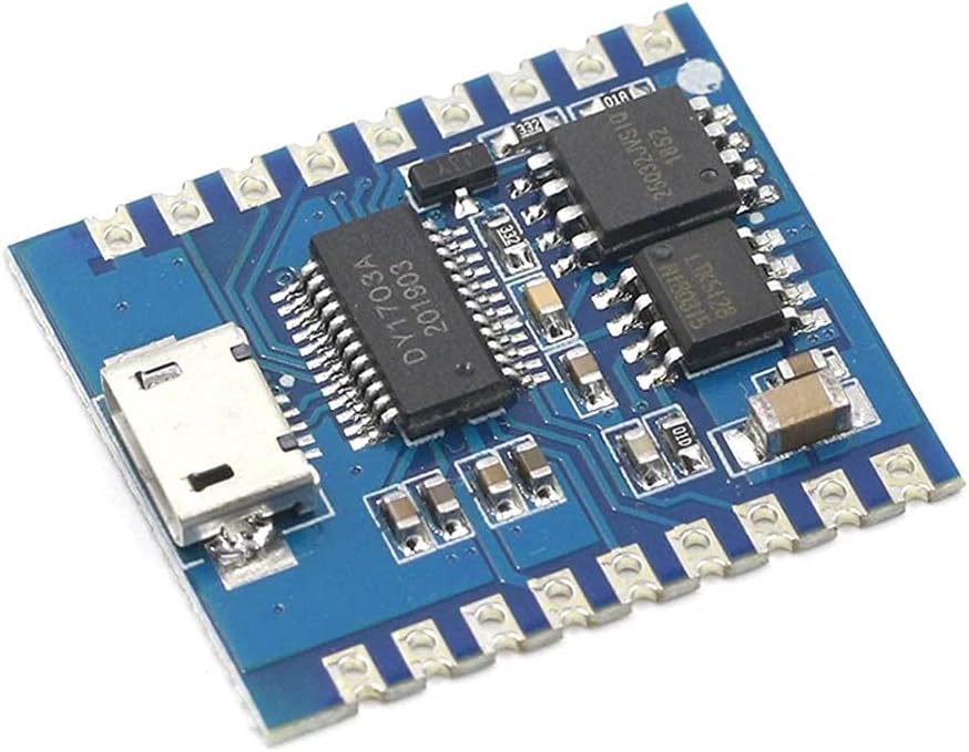 Rakstore DY-SV17F MP3 4MB Voice Playback Module Player Module Flash Voice Module IO Trigger Serial Port Control USB