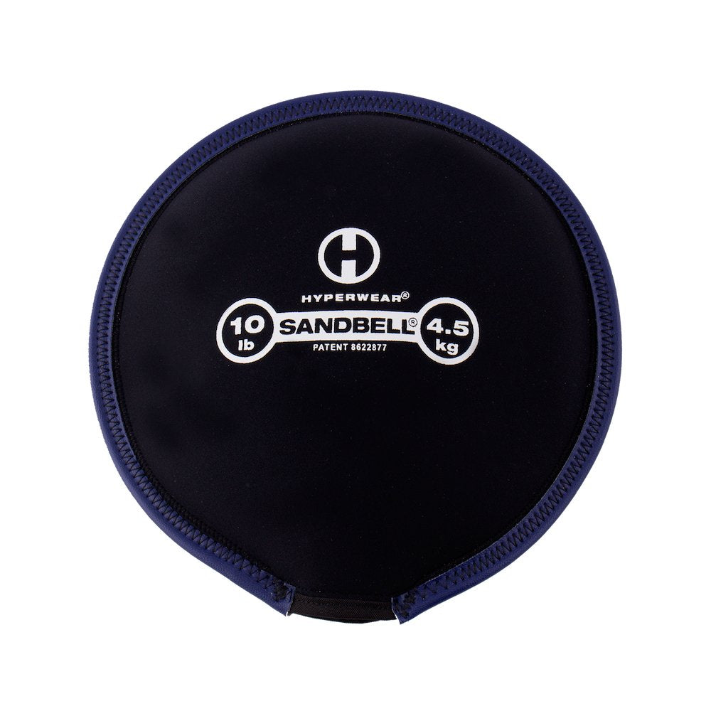 Hyperwear SandBell® Soft Sandbag Weight – Pre-Filled (10 lb – Electric Blue)