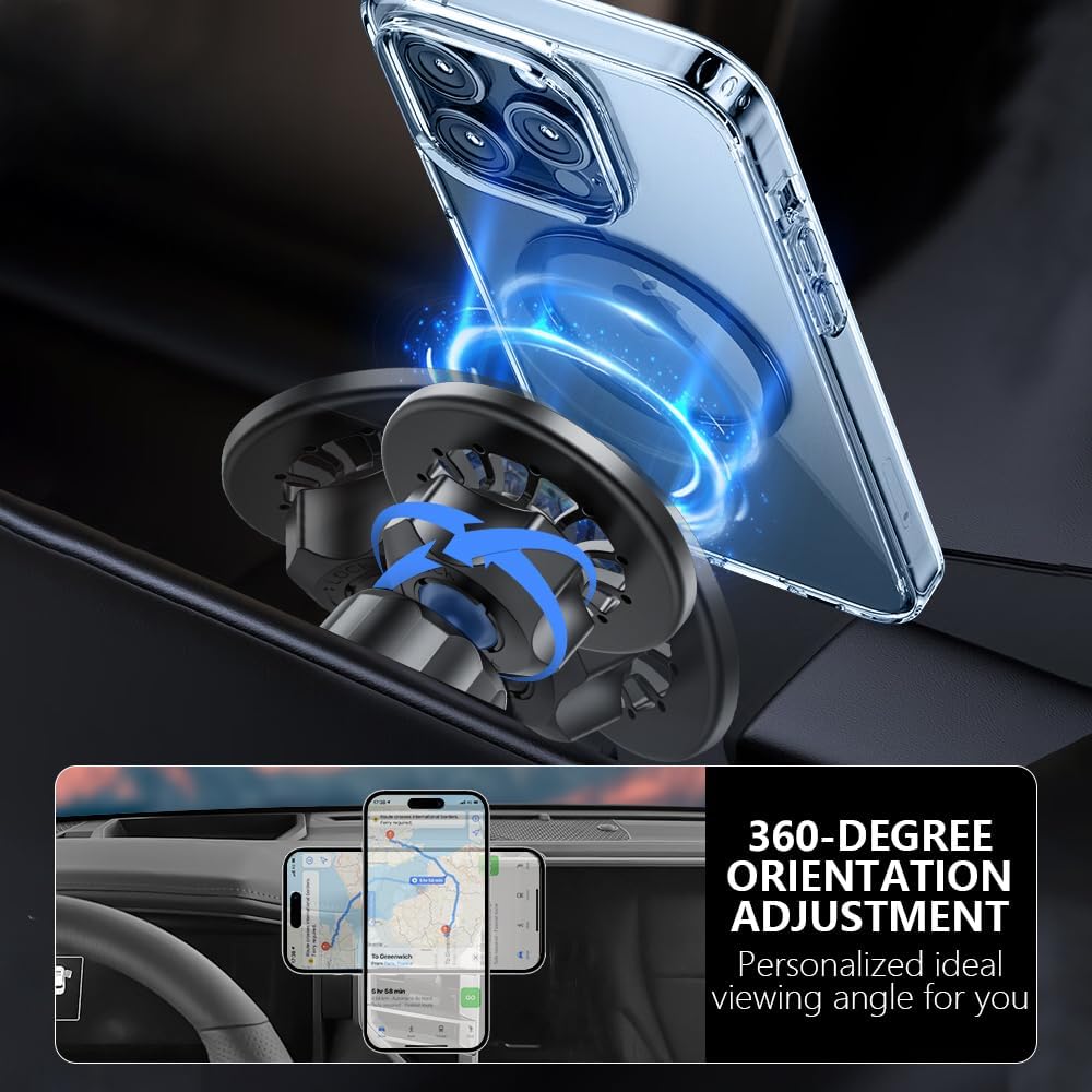 Being Up 2007-2013 20 17/16/15/14/13/12/Mini Tundra Phone Mount, Fit for Toyota Tundra Accessories, Magnetic Phone