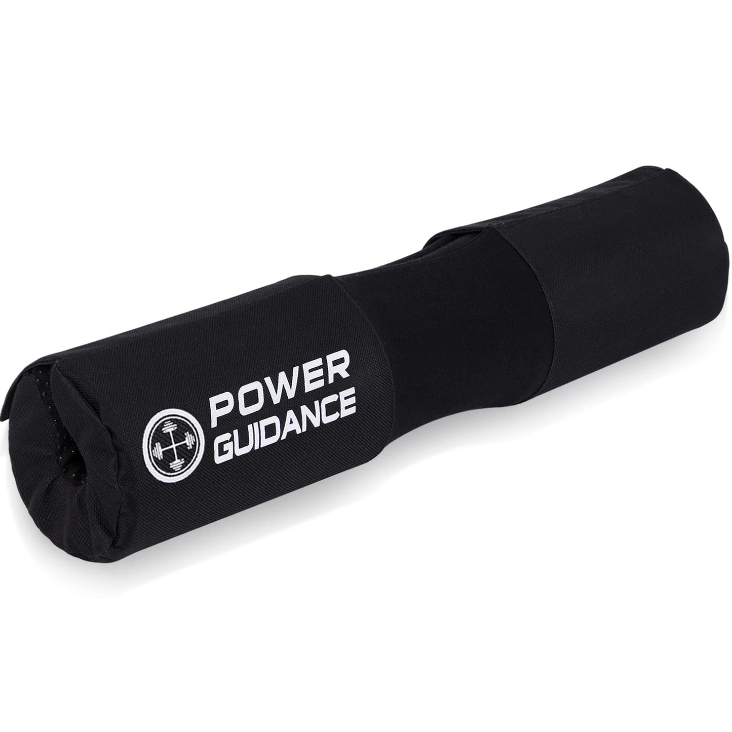 POWER GUIDANCE Barbell Squat Pad - Neck & Shoulder Protective Pad Anti-Skid Points for Squats, Lunges, Hip Thrusts, Weightlifting - Fit Standard and Olympic Bars, Black