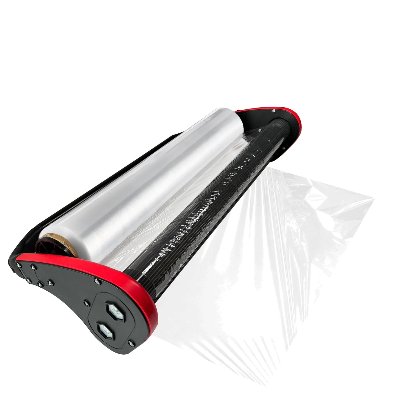 Ergonomic Stretch Film Dispenser - Reduces Operator Fatigue, Shrink wrap Handle for Warehousing, Logistics, Pallets, Commercial, and Home Use (18-in Dispenser for 18-in Stretch Film)