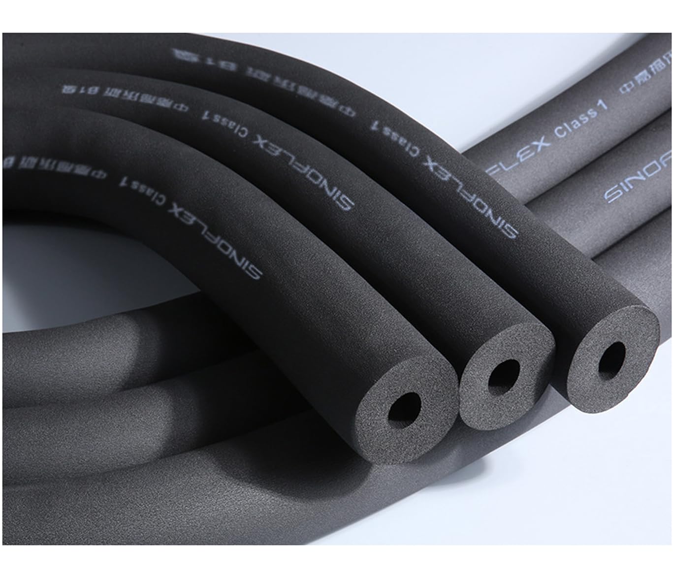 cSeao 1/4" ID Pipe Insulation Foam Tube AC Uint Foam Tubing, for Guitar Stand ,Exercise Machine Handle, Roof Rack, 1/2" OD, 6.6 ft Length