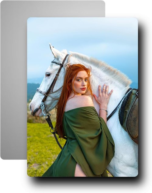 DROLLX Custom Metal Photo Prints - Personalized Aluminum Wall Art Decor | Unique Picture Gifts