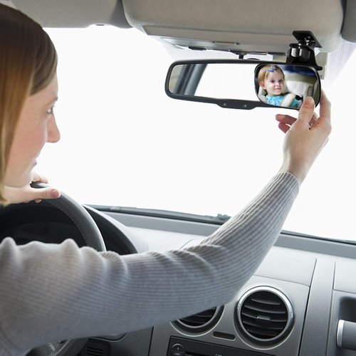 Mluchee Baby Car Mirror - 360° Adjustable Wide Angle Infant Rearview Mirror for Back Seat