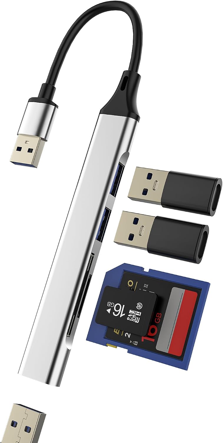 zoyuzan 3.0 (5 1)Docking USB HUB SD Card Reader USB-A OTG Cable Adapter in Station Camera Micro SD TF Memory