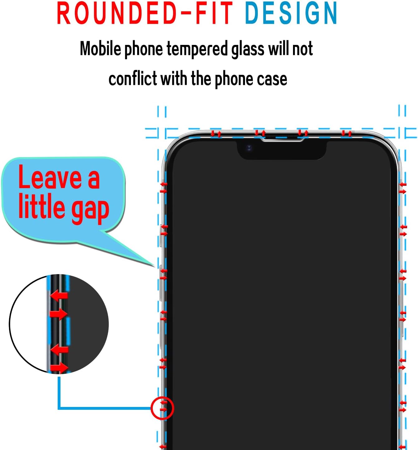 [3 Pack 17e/16e Slanku Screen Protector for iPhone Tempered Glass, NO Bubbles, Anti Scratch, Case Friendly, Easy