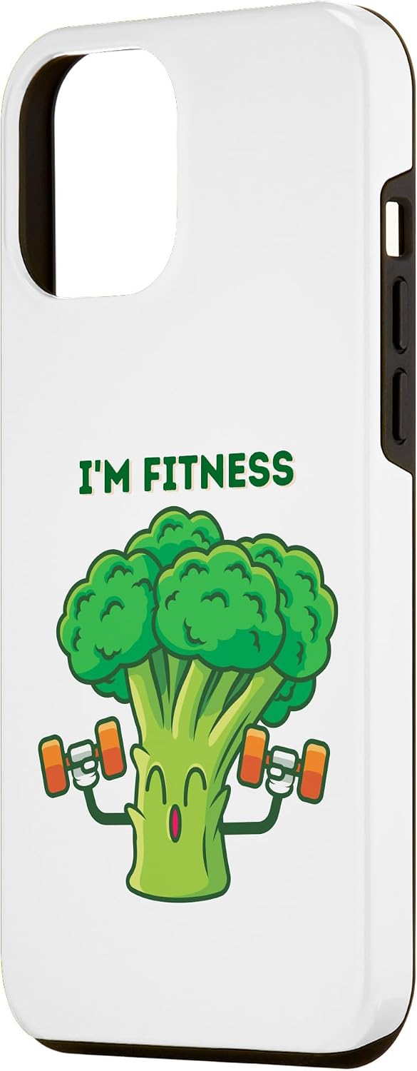 Broccoli Exercising 15 iPhone Plus - Animated Vegetables Case