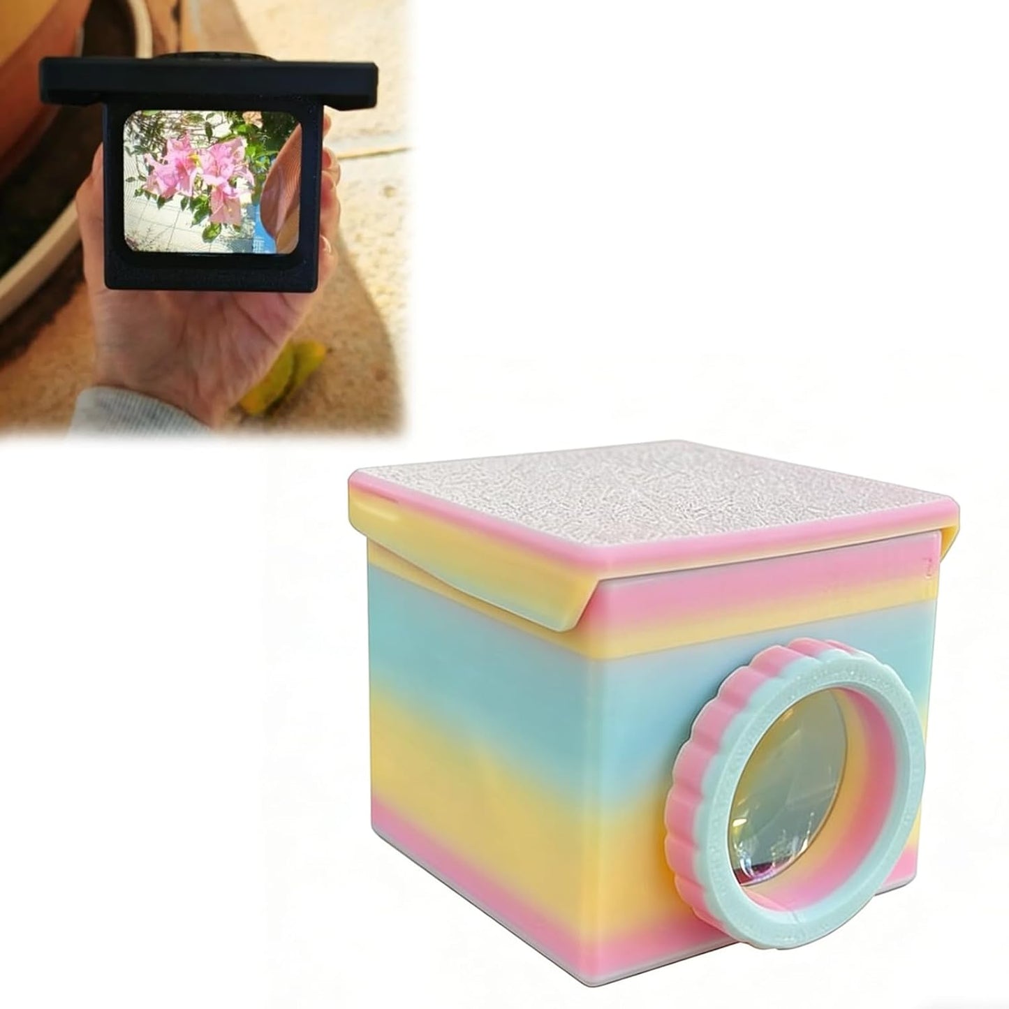 NARZEXON Waist-Level Viewfinder for DSLR Mirrorless Cameras, Portable Optical Focusing Viewer, High Clarity Imaging