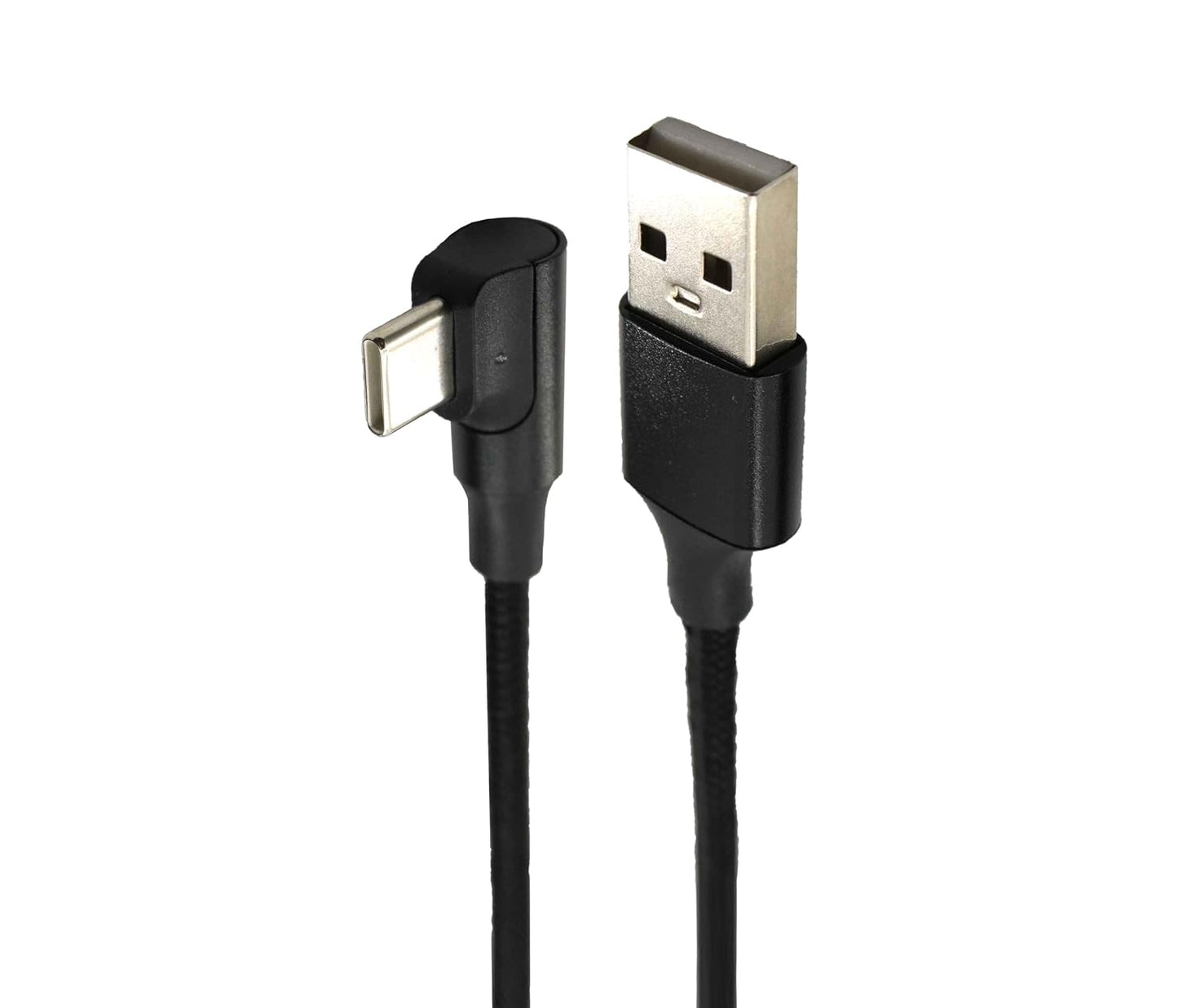 UIGOCLE 2.0 90-Degree (6.6FT) USB C Cable Compatible with USB to Type-C, Dash cam Extension Cable, mini Dash cam
