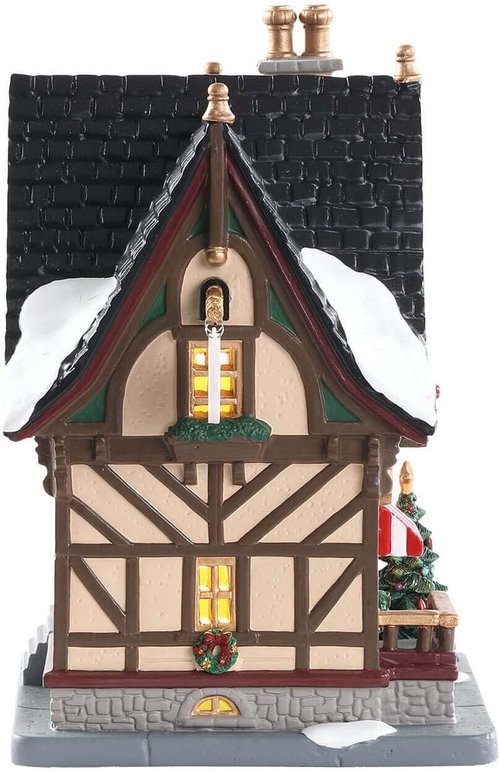 Lemax The Christmas Cubby - Festive Holiday Decor | Charming Collectible Figurine