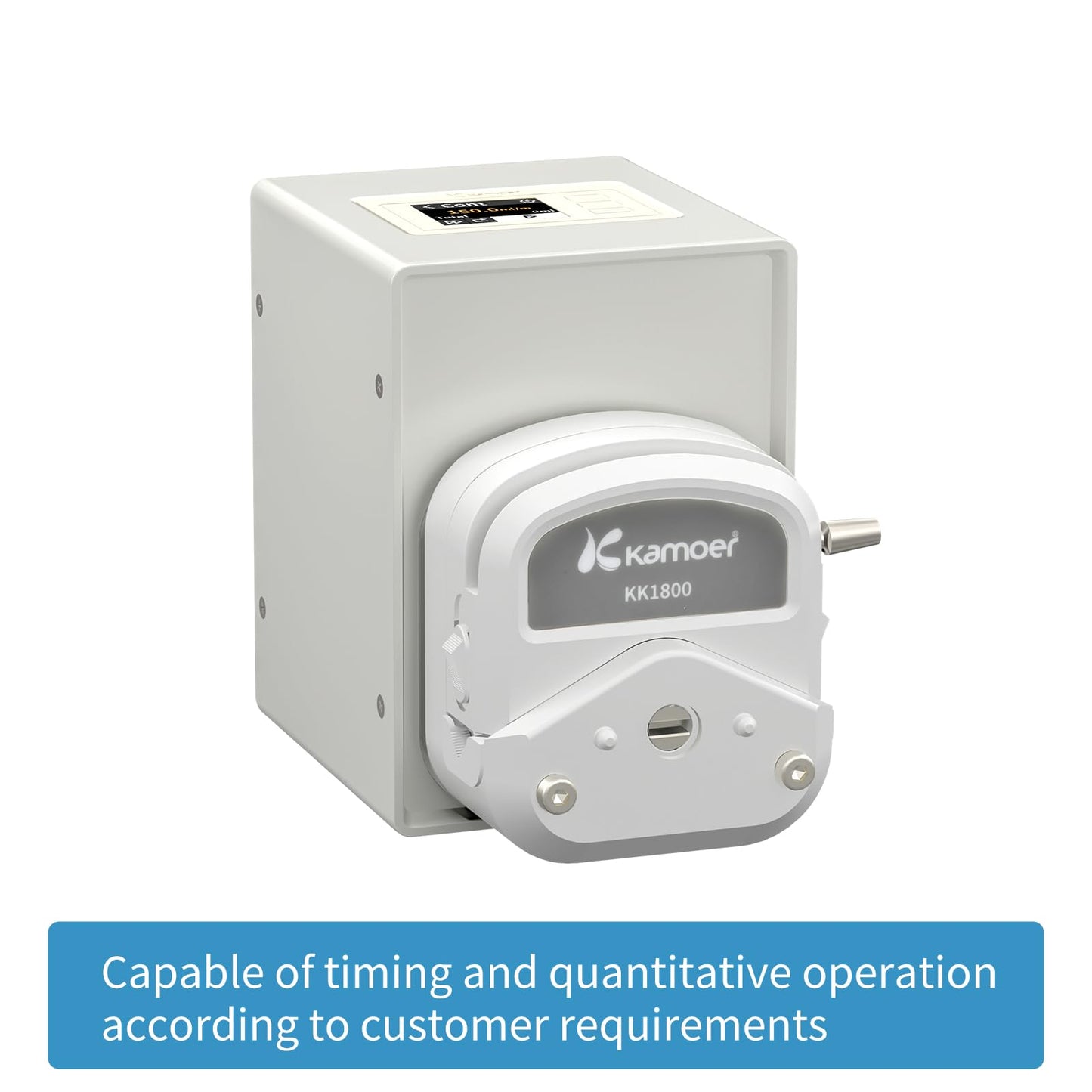 Kamoer BT100K Peristaltic Pump 24V 650ml/min High Flow Pump (650, Milliliters Per Minute)