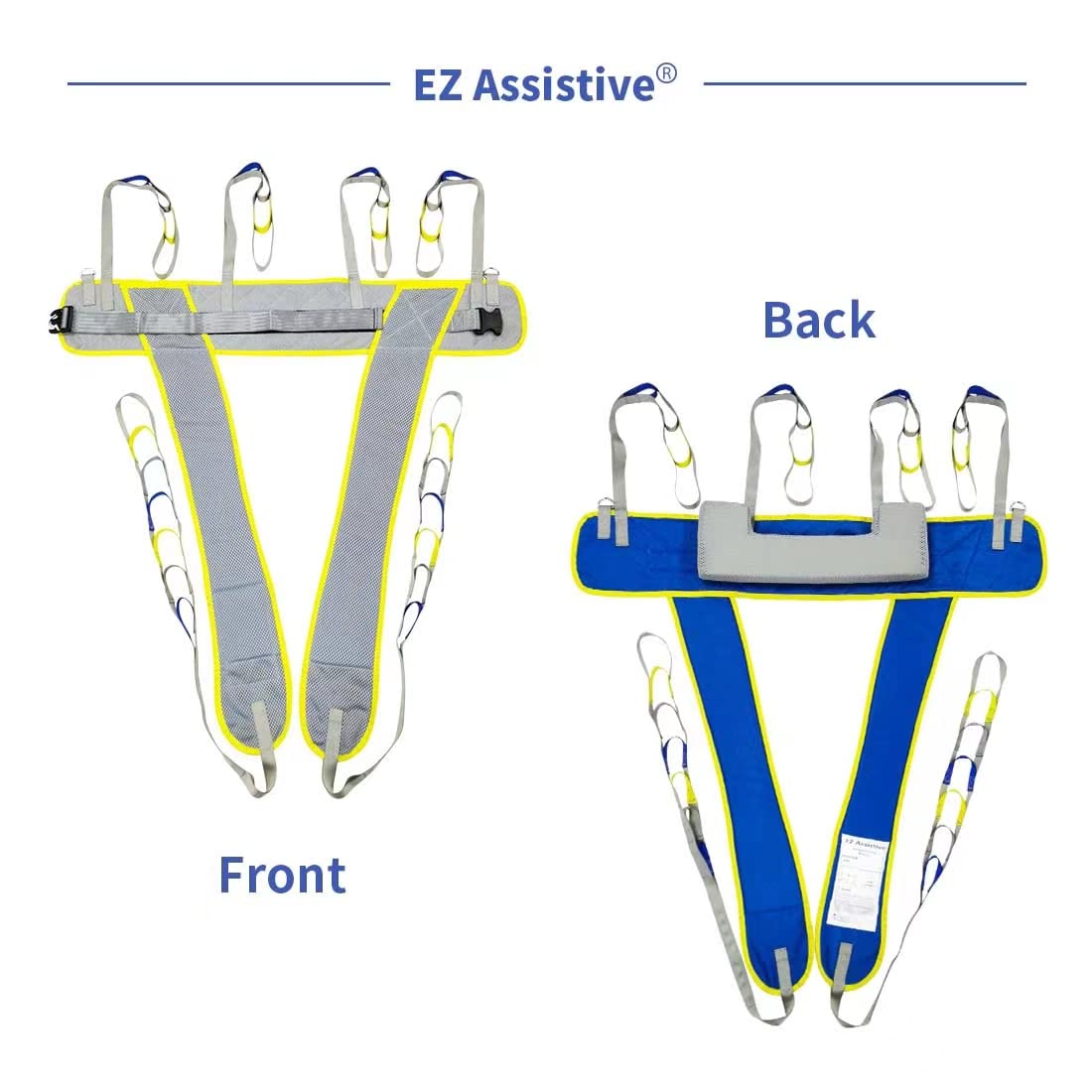 EZ Assistive Ambulating Walk Sling for Patient Standing and Walking Training & Patient Lift Aid or Walking Aids Reusable and Washable (Extra Large)