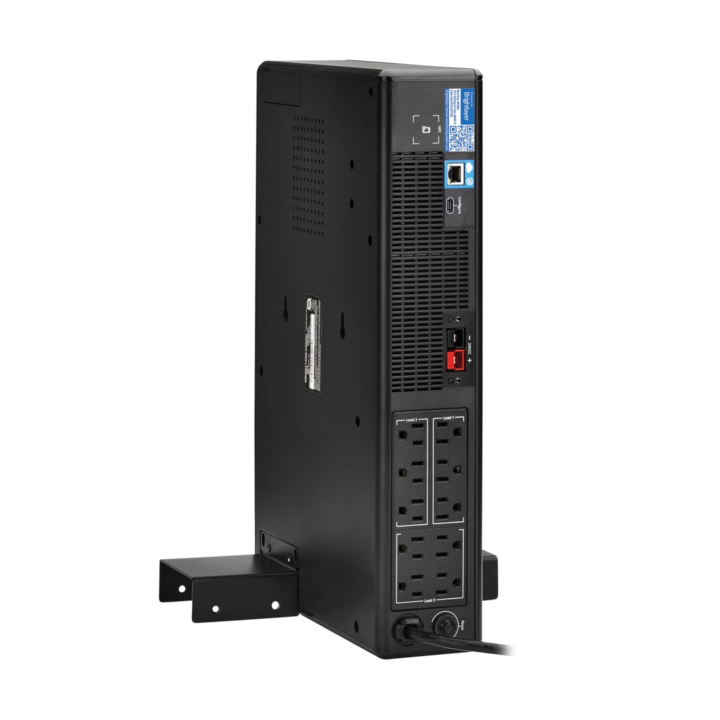 Tripp Lite Eaton Series SMART1500LCDXNC Cloud-Connected 1500VA Rack Mount UPS Battery Backup, Online Remote Management & Monitoring, 1050W 120V, 10 Outlets, Extended Run, 2U Rackmount, 3-Year Warranty