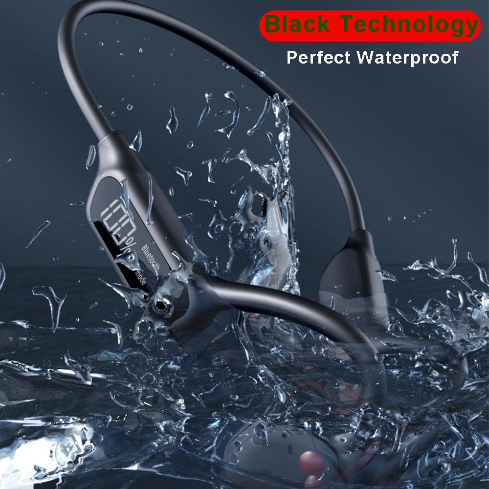 Swimming Headset MP3 32G IP68 Skiing-X10 Headphones Bone Conduction Open Ear Player Built-in Memory Underwater
