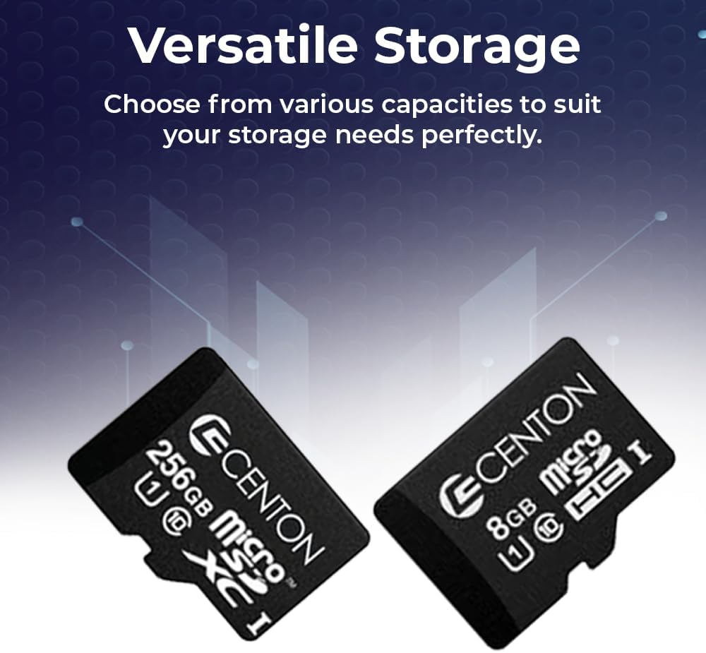 Centon UHS1, 32GB, 5 Pack Eelctronics MP Essential Micro SDHC Card, Ultimate Memory Card for Phones, Tablets, Cameras