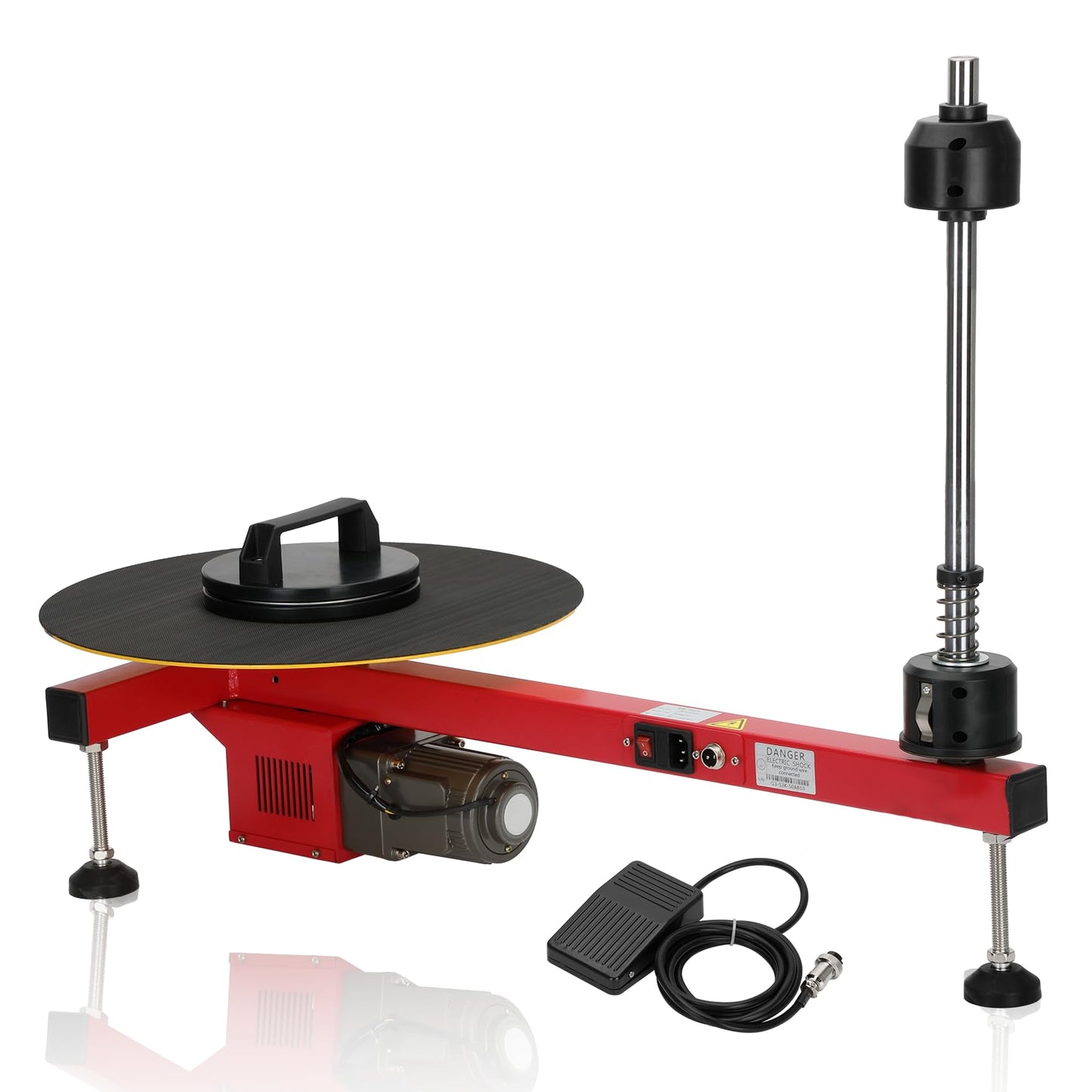110V Electric Stretch Film Wrapping Machine,Wrap-Around Stretch Film Wrapping Machine with U.S. Plug，Heavy Duty Film Wrapper Machine for Films Less Than 27.5" Wide