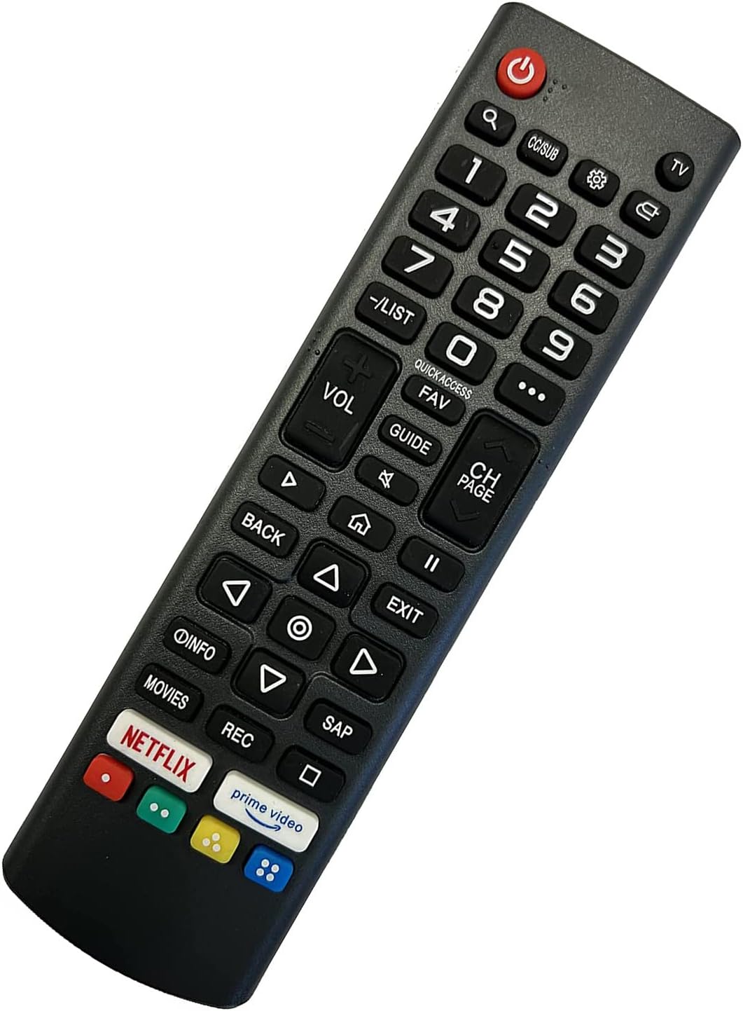 Smartby AKB76037002 RWOSU7049, RWOSU6547-B Remote Replacement for RCA WebOS LCD LED Smart TVs