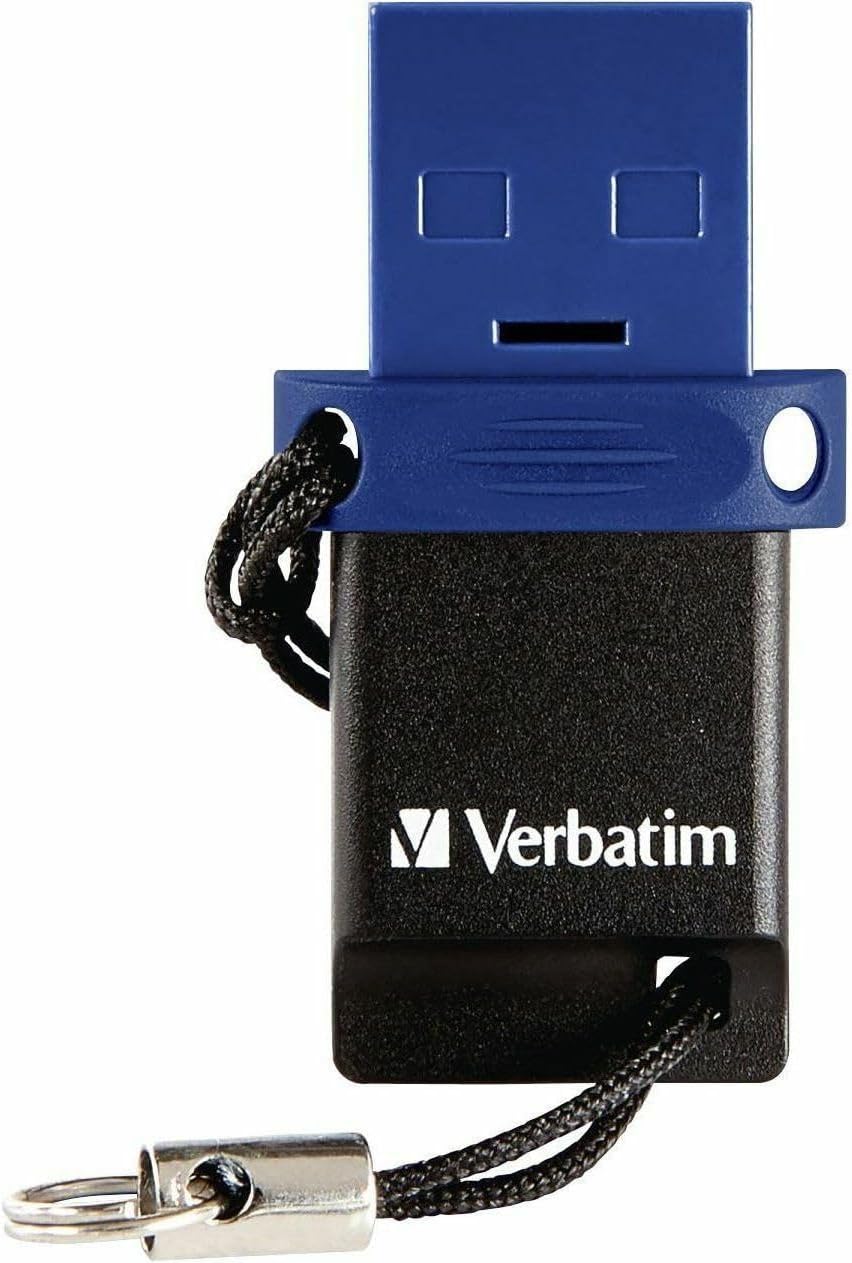 Verbatim 32GB 3.2 1 2 1 Store n Go Dual OTG USB Gen Flash Drive for USB-C Devices in Type C Thumb Drive