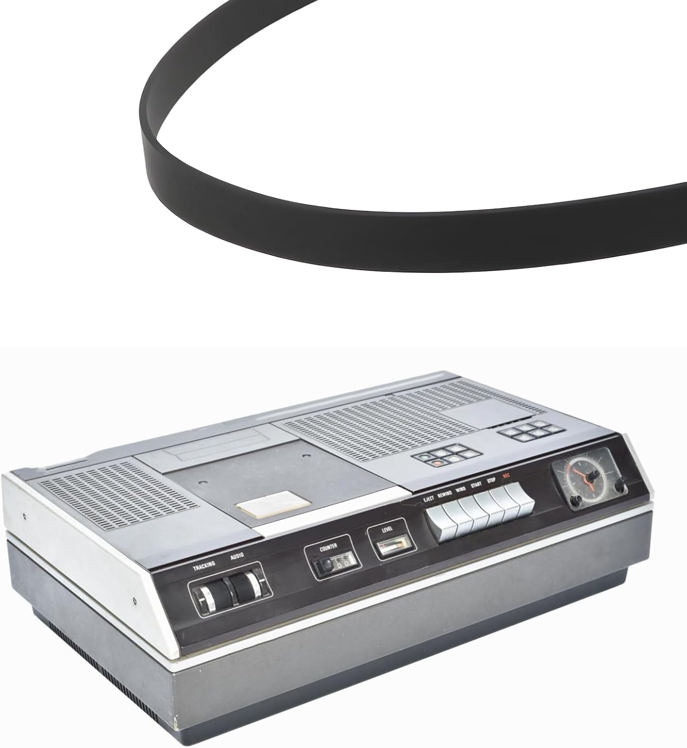 SG Store 4Pcs 4mm 0.6mm 66mm Cassette Recorder Flat Drive Belt Width Thick Diameter for DVD CD LD Recorders Walkmans