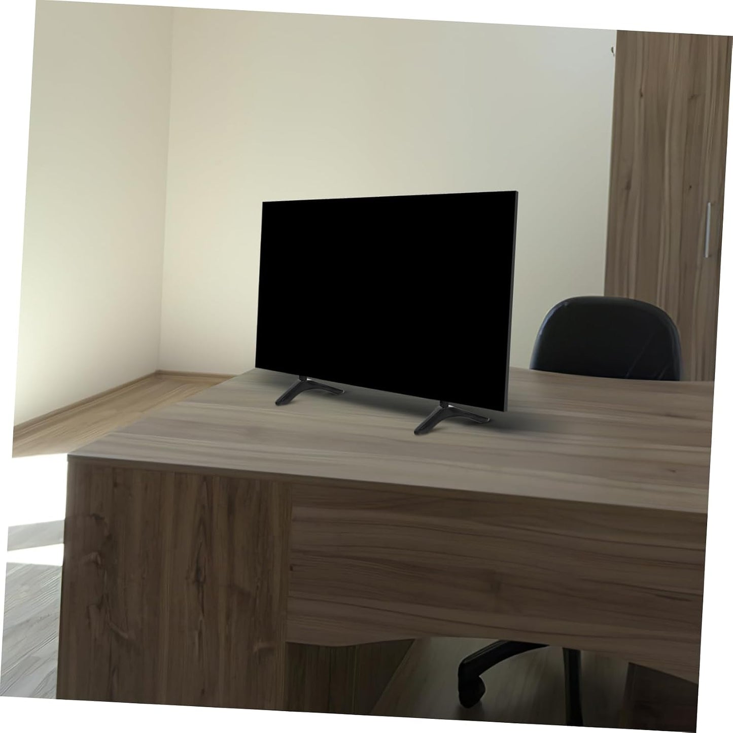 COOLHIYA 1set Tabletop Tv Stand for Installation Heavy-Duty Tv Base Support Stable Design for Secure Viewing Easy