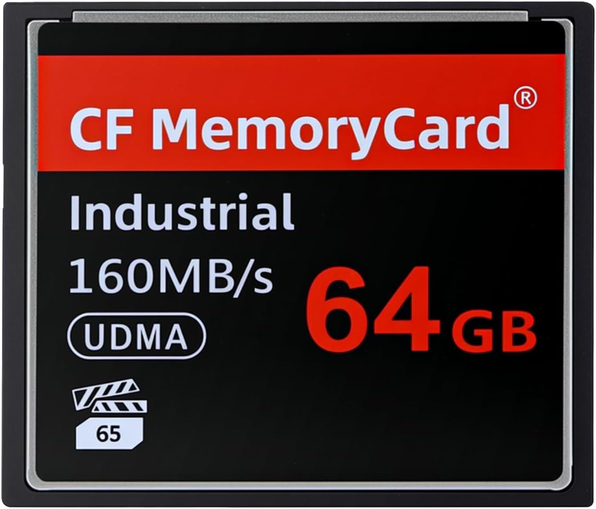 Mrekar 64GB 60MB/s Original high Speed CF Memory Card UDMA Speed Up to SLR Camera CF Card