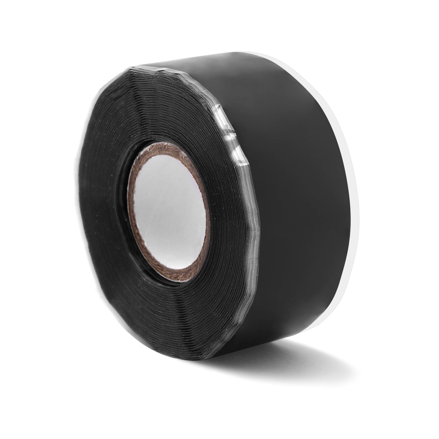 Qelirone Grip Tape - 16.4FT Self Fusing Silicone Tape, Rubber Grip Wrap for Pull Up Bars, Barbells, Dumbbells, Gym Equipment, Bike Handles(Color:Black)