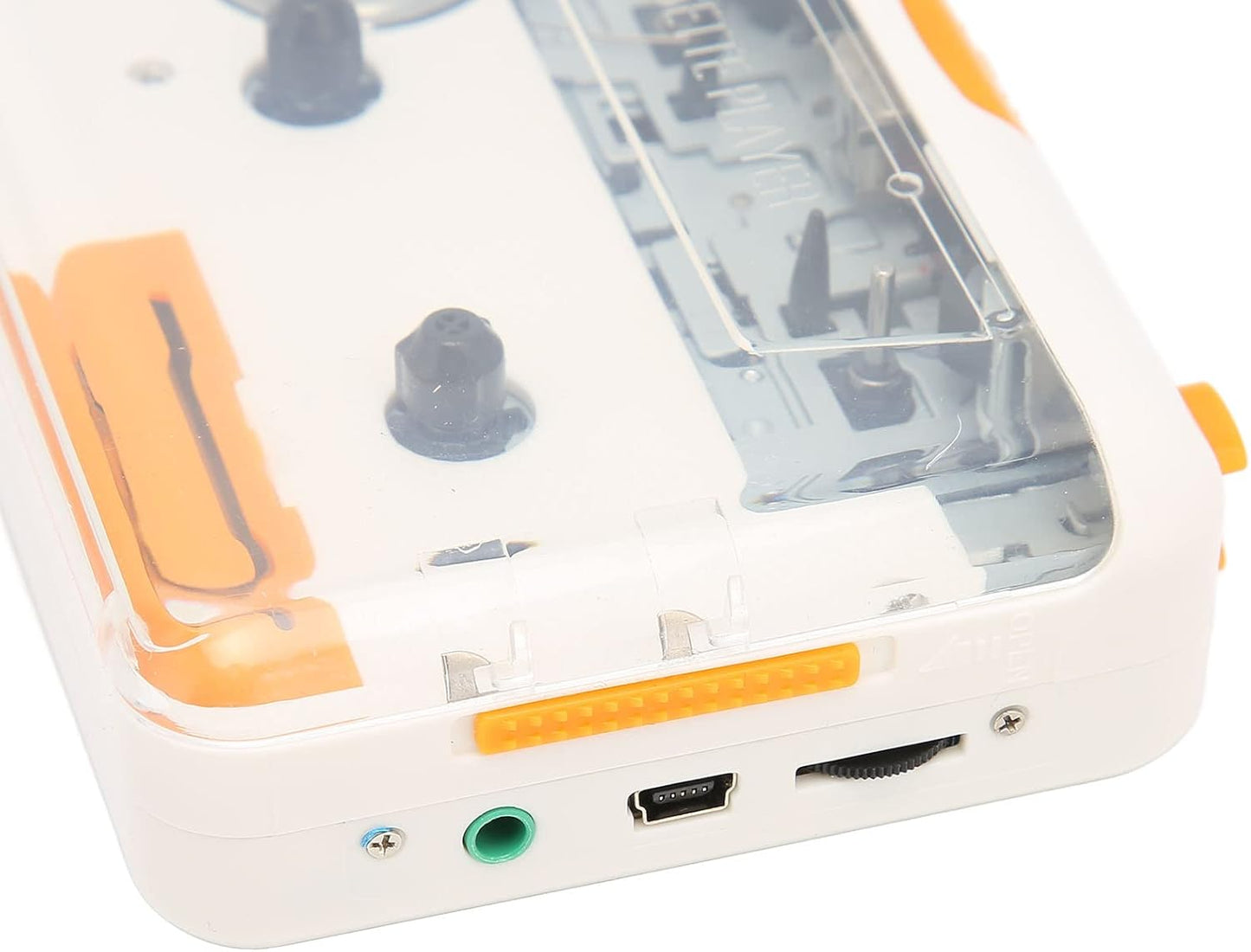 Cassette Tape-To-MP3 USB Tape Converter Player, Portable Plug And Play Capture Device With Software For CD Burning