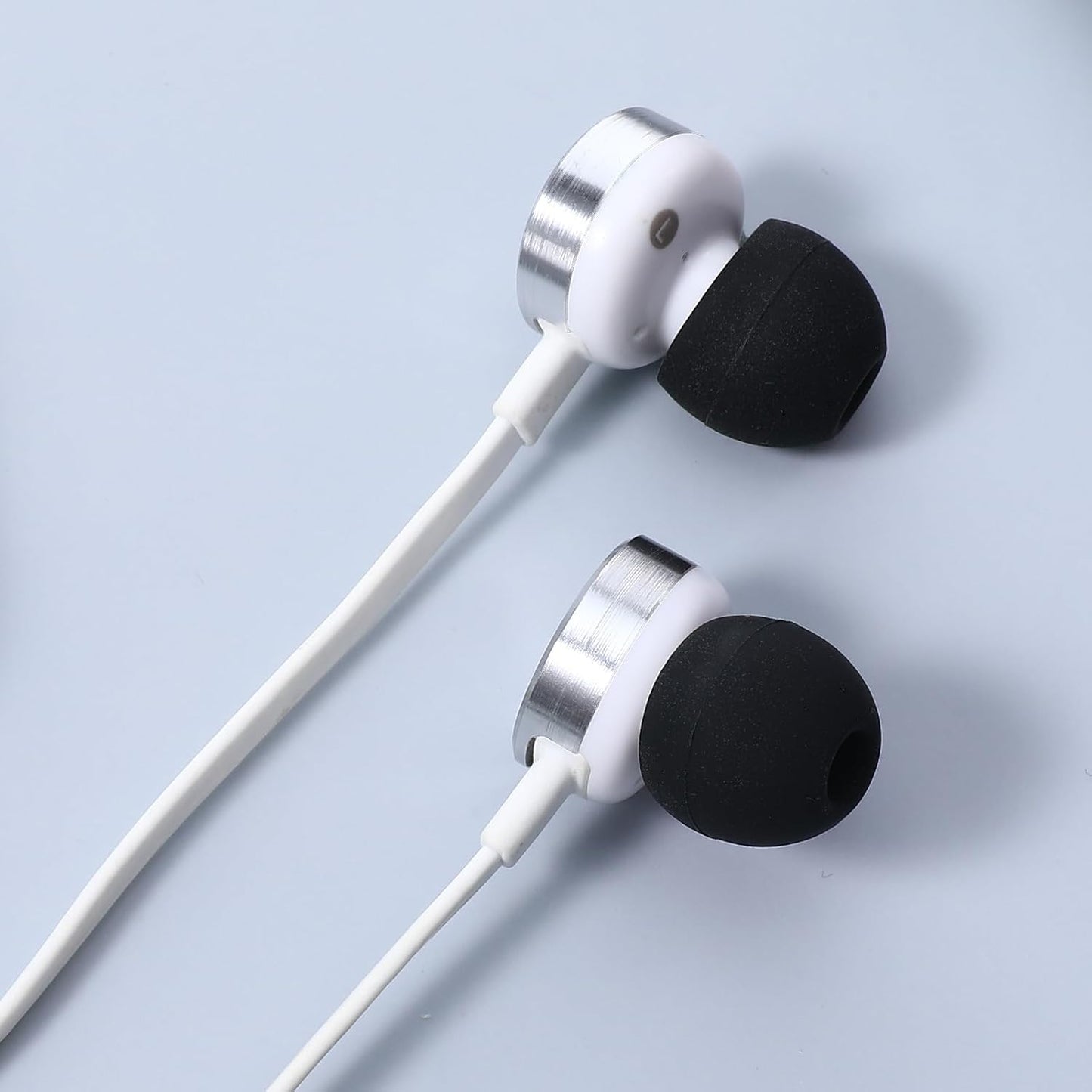 Josojoou 72Pcs 3 Earbuds(6 Earbud Replacement Tips Soft Silicone Earbuds Tips Sizes S/M/L Headphone Earbud Covers Fit