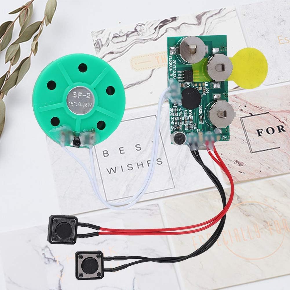 FOSA 4 Minutes DIY Greeting Card Chip Music Sound Voice Recording Module Device Chip Recordable Sound Chip