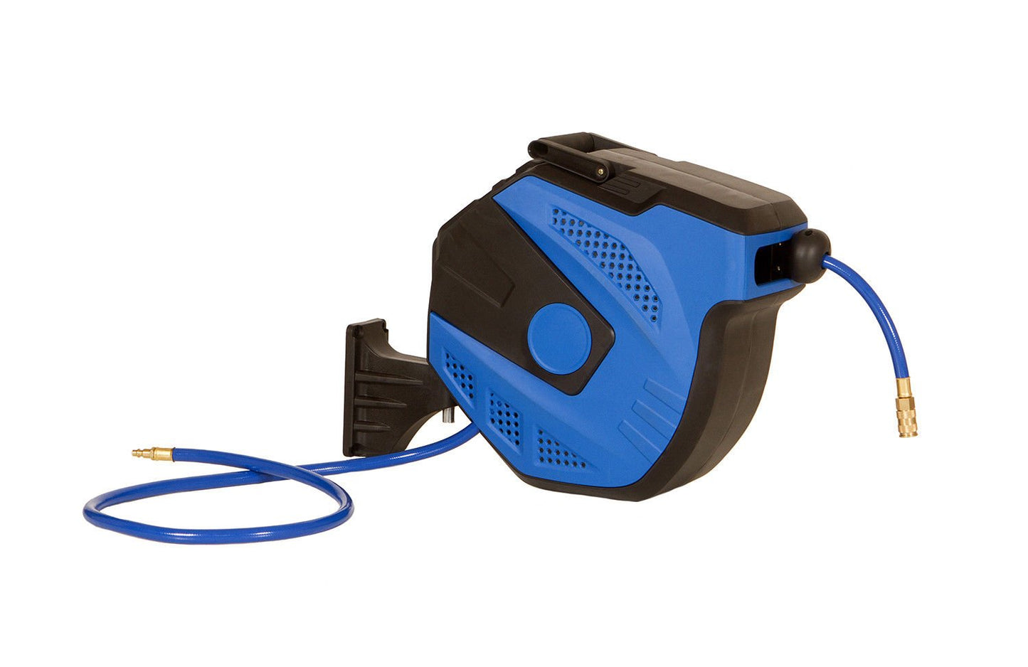 3/8" X 100' Retractable Air Compressor Hose Reel 300 PSI Auto Rewind Garage Tools