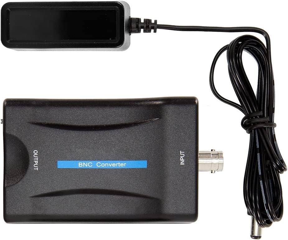 Tiiyee 1080P AC1420 BNC to HDMI Converter Adapter Female CVBS BNC HDMI Connector Coaxial Composite Transfer Analog