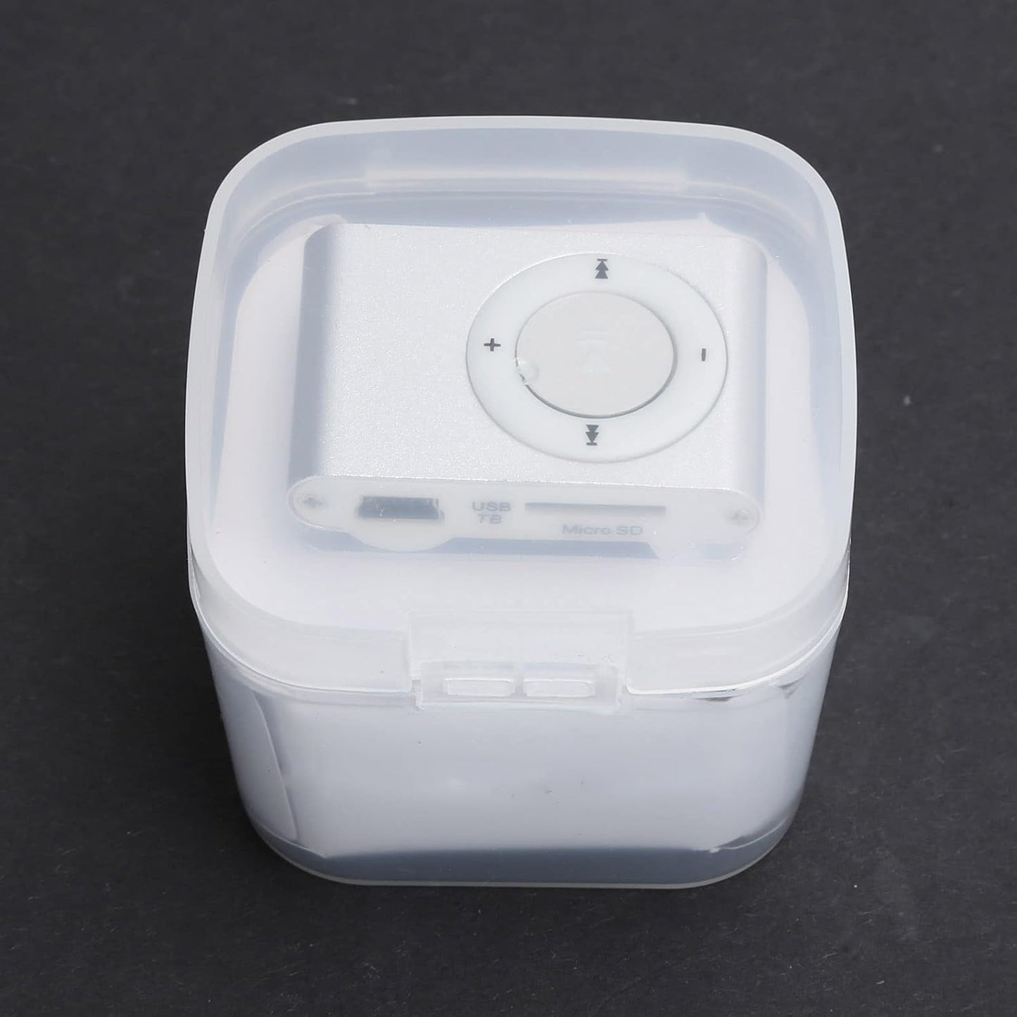 Restokki Mp3 Ultimate Music Companion: Player with Clip-On Design, Earphones, and USB Cable - Your Perfect Workout
