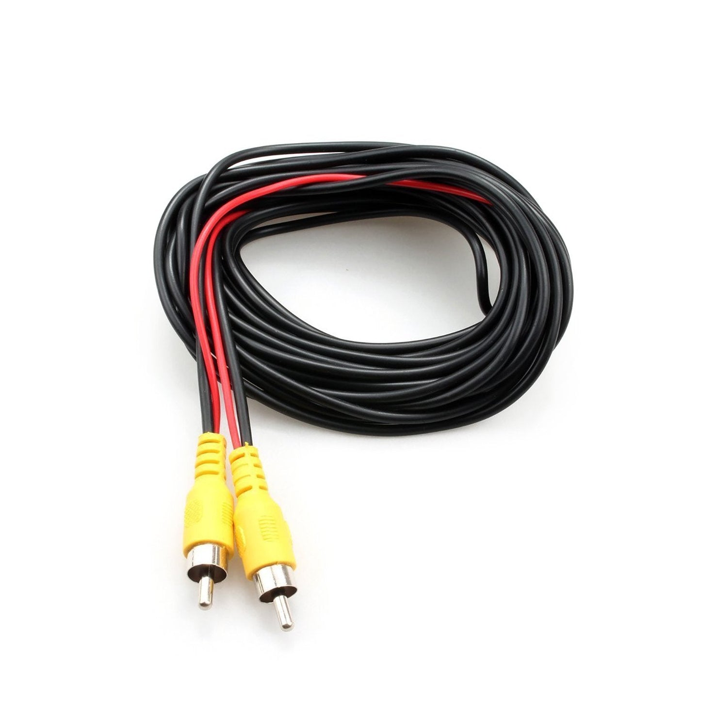 (33FT/10 DALLUX Backup Camera RCA Video Cable,CAR Reverse Rear View Parking Camera Video Cable with DC Power Cable