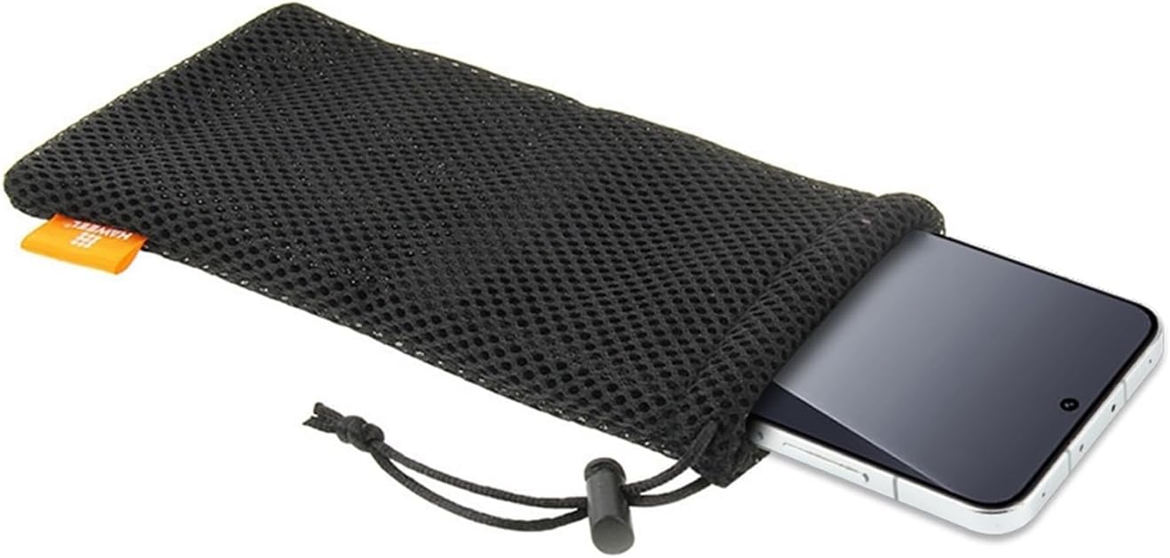 Haweel Pouch Carry Bag, Organizer for Smart Phones/Power Bank/USB Flash Drive/SD Cards and Other Accessories(Black)