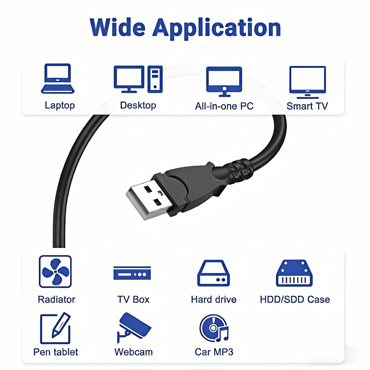 SRGTHE 3.3ft MP3 USB Cable Cord Compatible with Numark Mixdeck Universal DJ System CD Player Controller