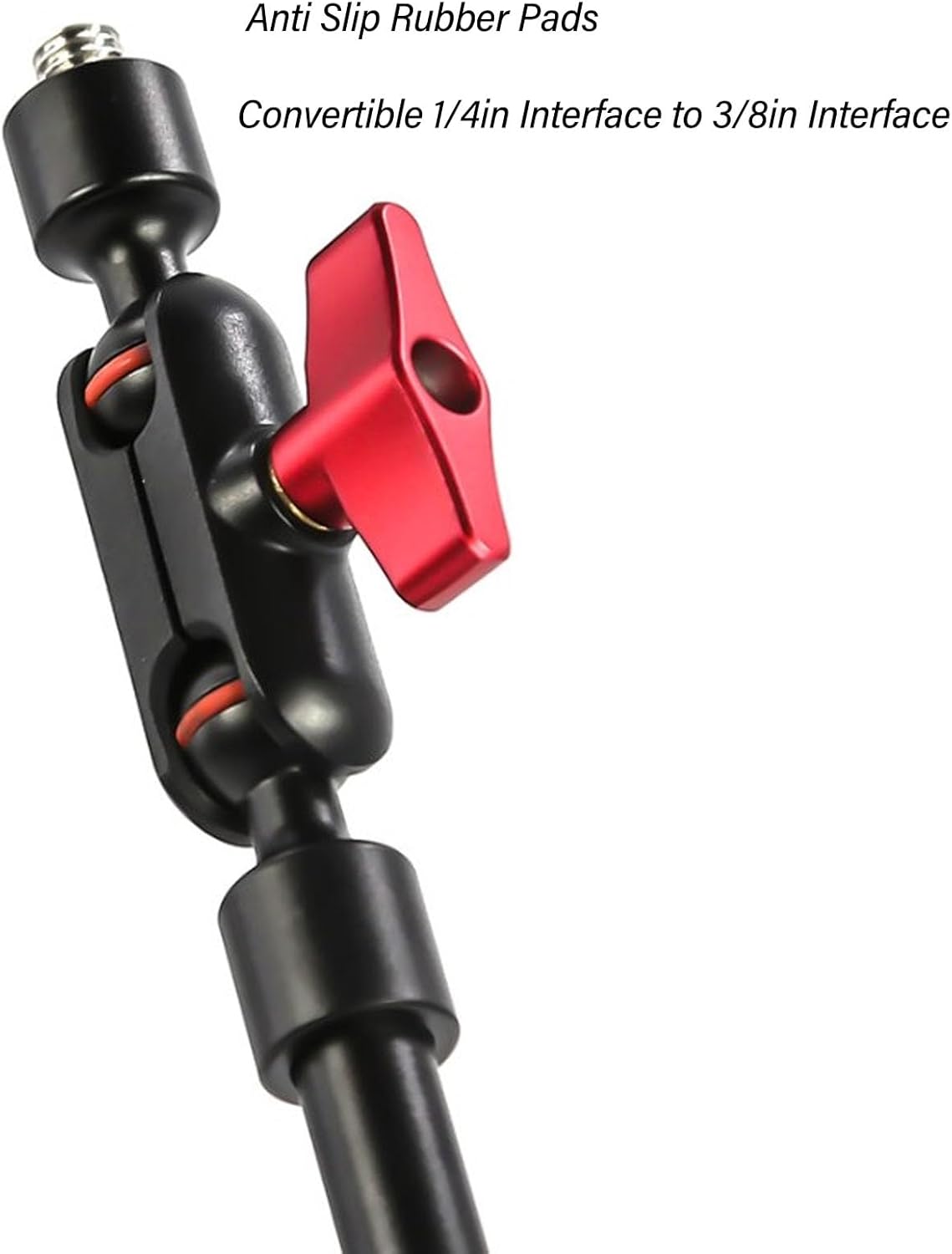 Sorandy 360 Overhead Camera Mount, Adjustable Articulating Magic Arm with Degree Rotation, Overhead Tripod, Webcam