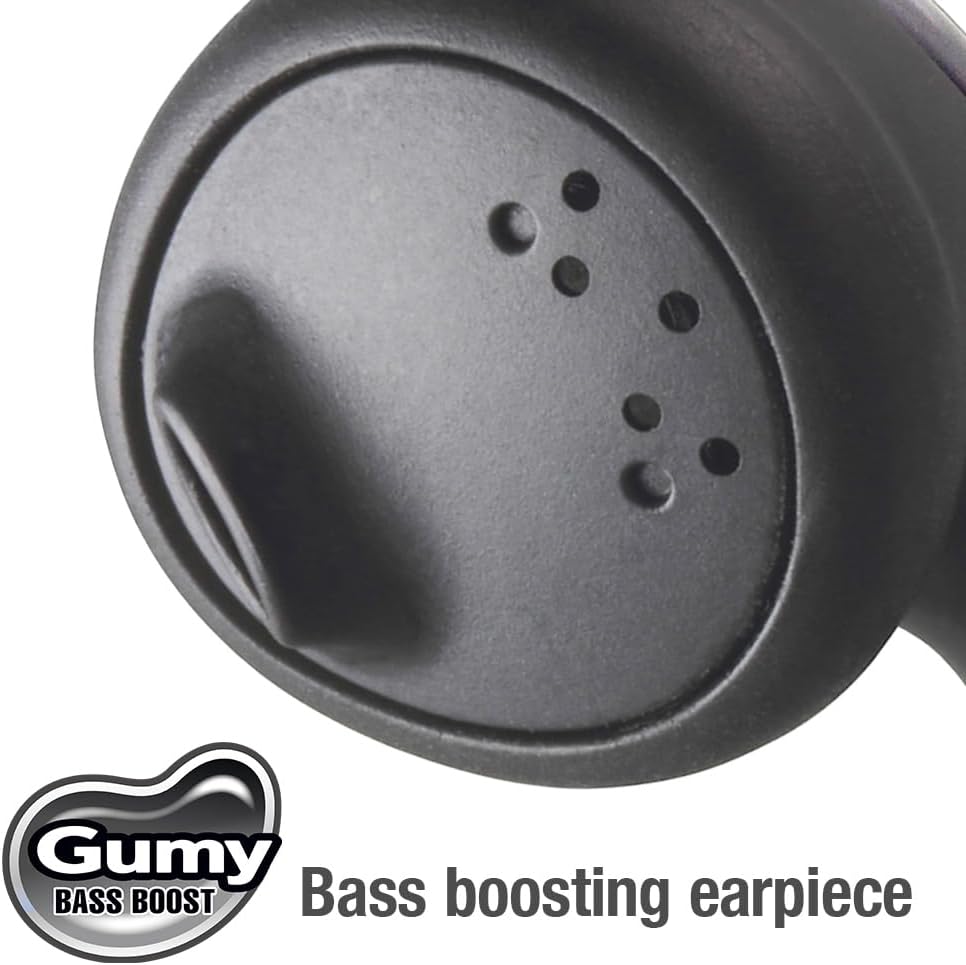 HAF160B JVC Gumy Ear Bud Headphone Black