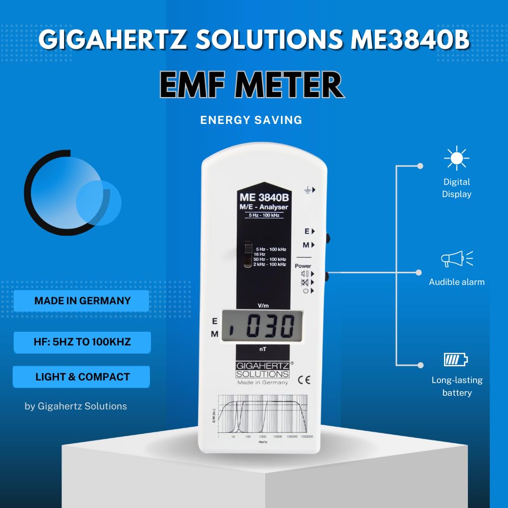Gigahertz Solutions ME3840B Low Frequency (NF) Electrosmog Meter
