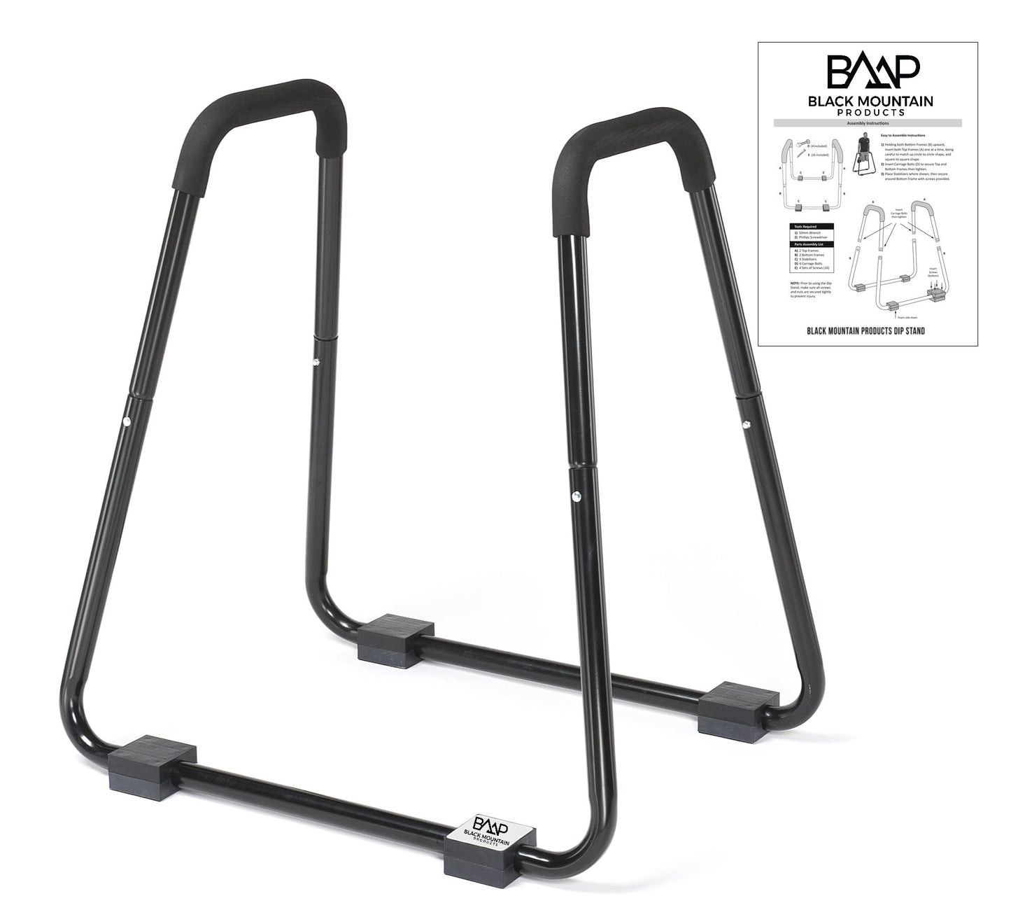 Black Mountain Products Heavy Duty Stand 3000-Pound Rated Dip Station