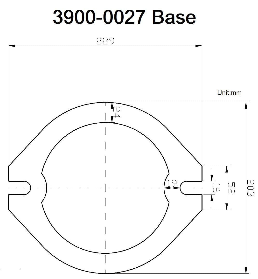 HHIP 3900-0027 5-1/2 x 12 Inch Compound Slide Table