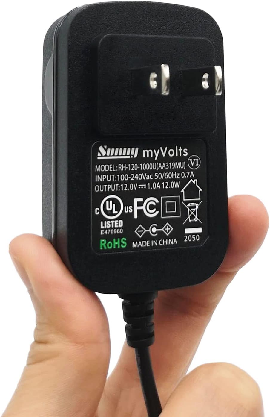 MyVolts 12V Power Supply Adapter for Medela Sonata Breast Pump - US Plug