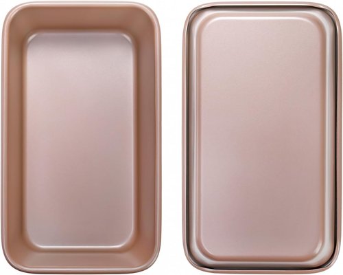 Elsjoy Non-Stick Loaf Pan Set - 4 Pack 9.5 x 5.5 Inch Carbon Steel Bakeware for Bread & Meatloaf