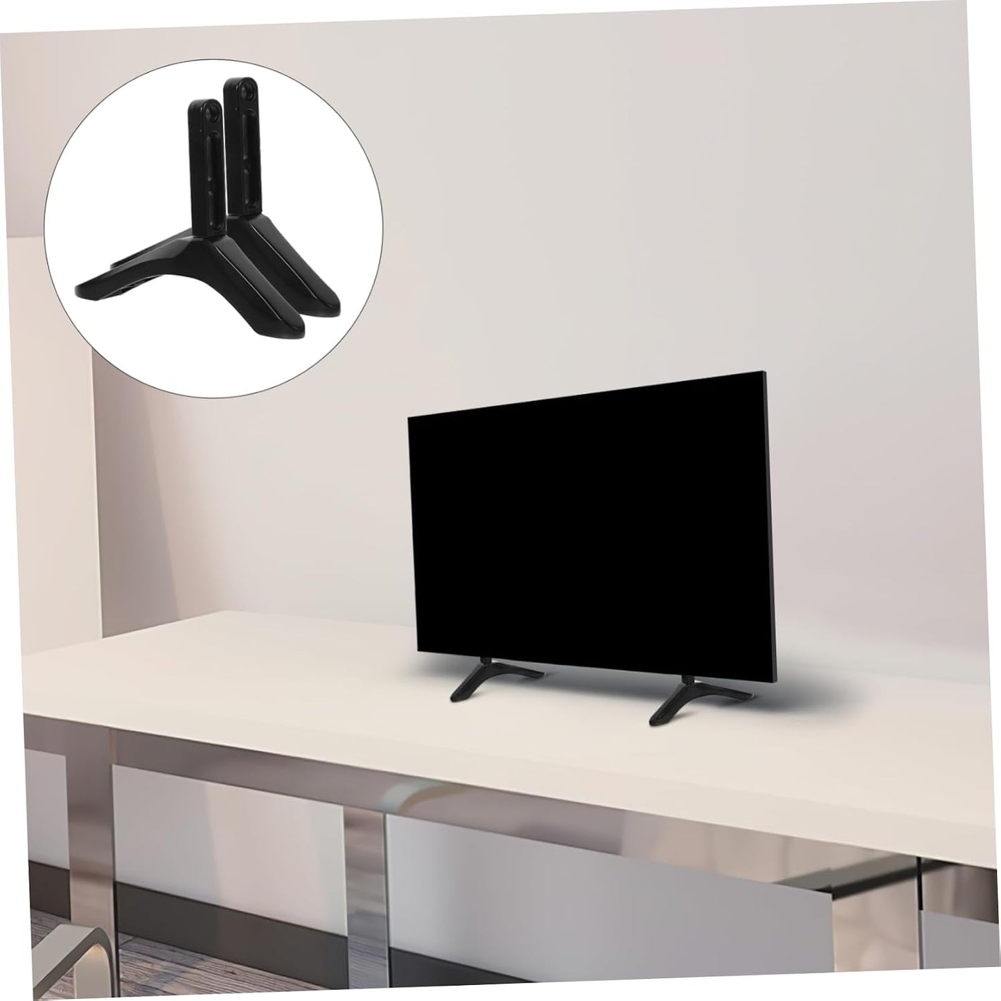 MERRYHAPY Stable Triangle TV Riser Stand - Ideal for Home and Office