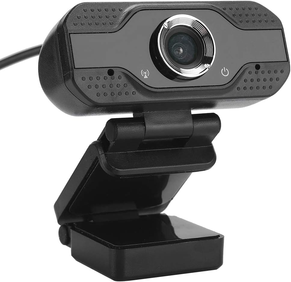Serounder 1080P 30FPS Webcam, FHD USB Computer Camera with Built-in Microphone and Noise Reduction for Video