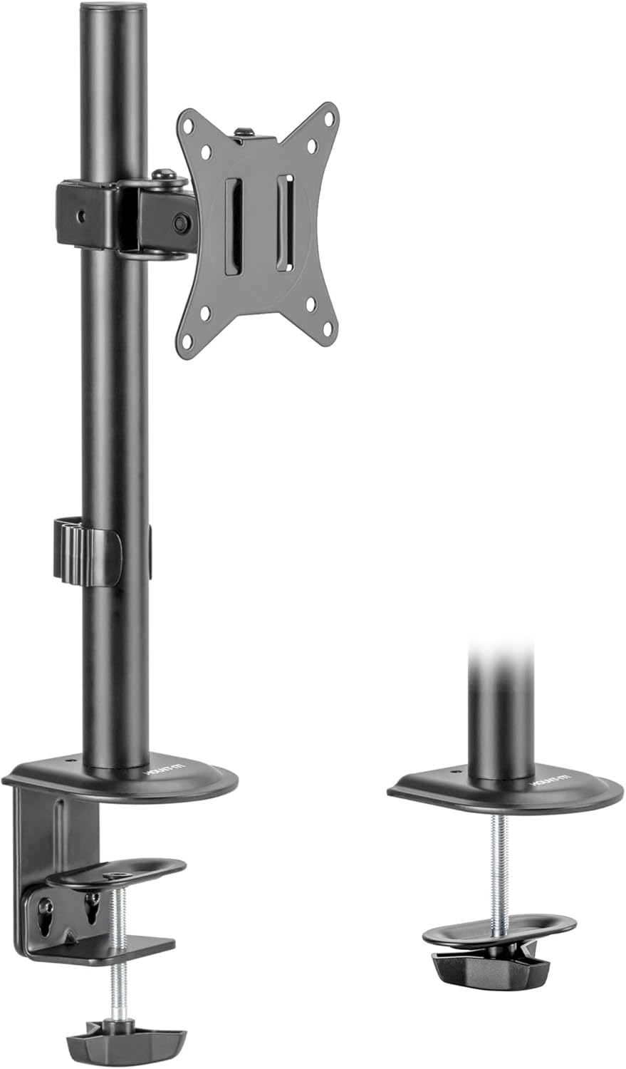 32" 19.8 lbs 360 160 40 Grommet Mount-It! Single Monitor Desk Mount Computer Screen Stand with Full Motion