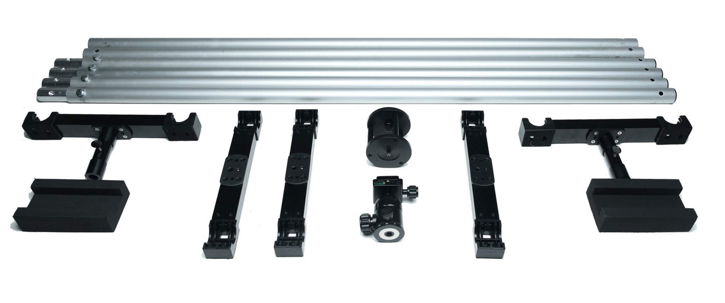 Glide Gear OH 150 Overhead Rig – For Camera, Lights – 4–12ft Modular Platform, Tripod/C-Stand Mounted, 20 lb Capacity
