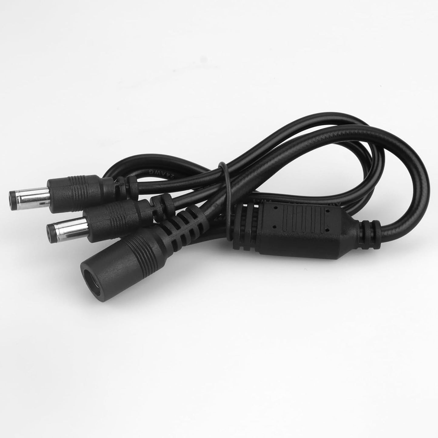 VWEICYY 2 1 2 2.1 5.5MM PCS to Way DC Power Splitter, DC Splitter, * Power Splitter for CCTV Security Camera LED Strips